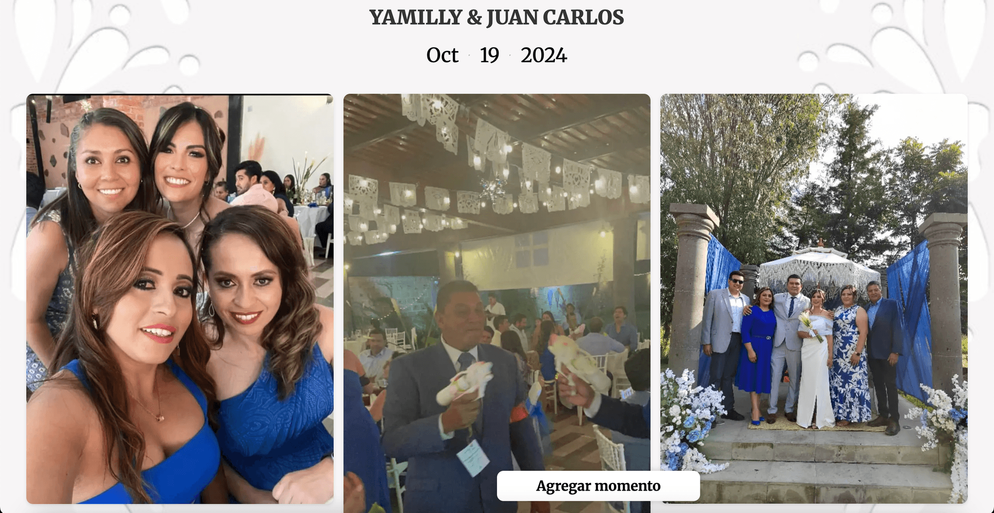 Sitio Web Fotografía de Bodas