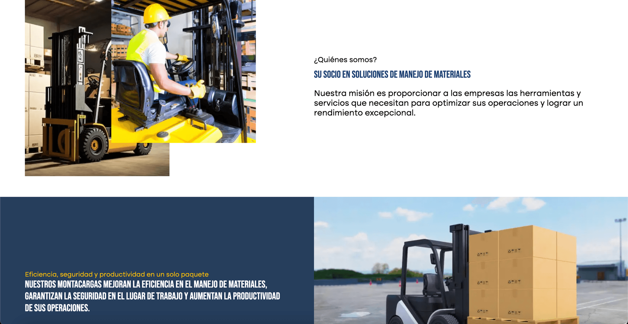 Sitio Web Maquinaria